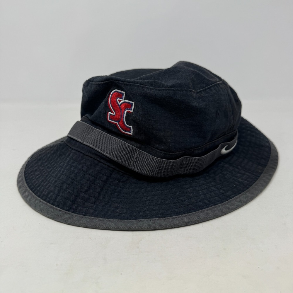 Vintage Nike Sun Boonie Jungle Bucket Hat Cap SC Warriors Men's OS (Fits Medium)